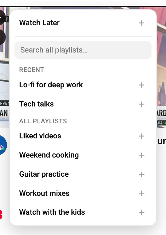 Playlist Wrangler — Quick Add